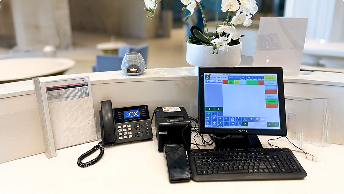 3CX phone system hotel